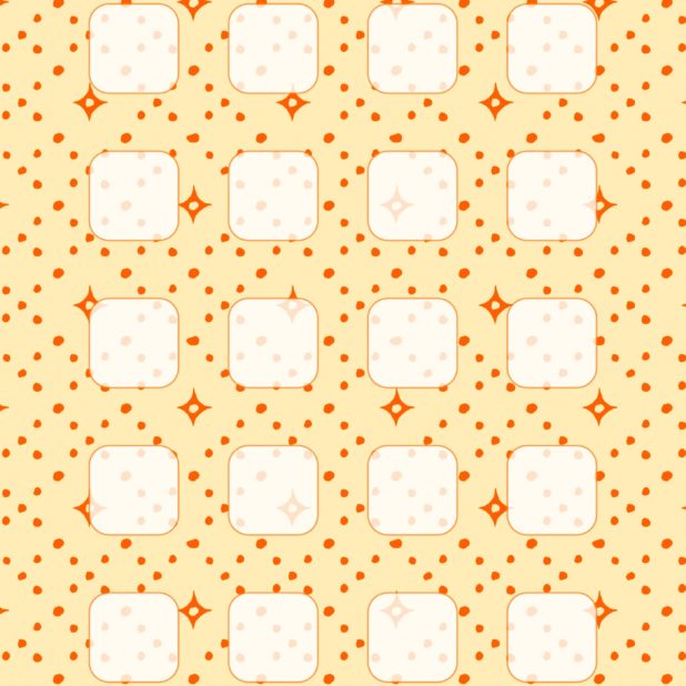 Pattern yellow orange shelf iPhone8Plus Wallpaper