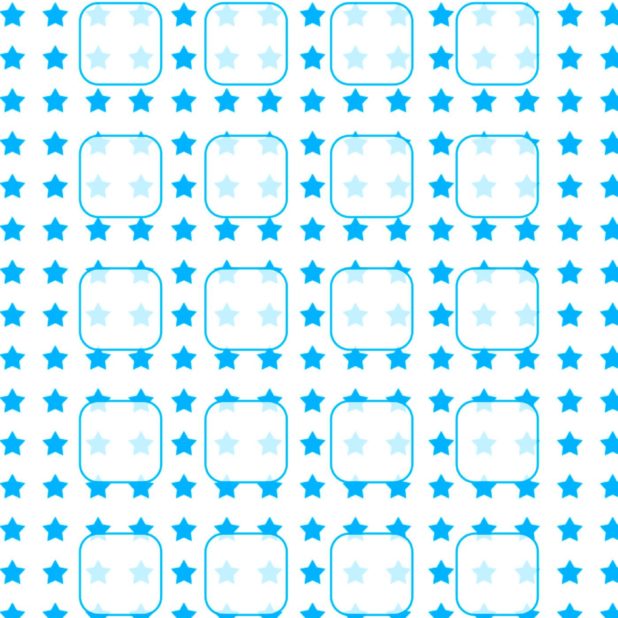 Star pattern blue water shelf iPhone8Plus Wallpaper