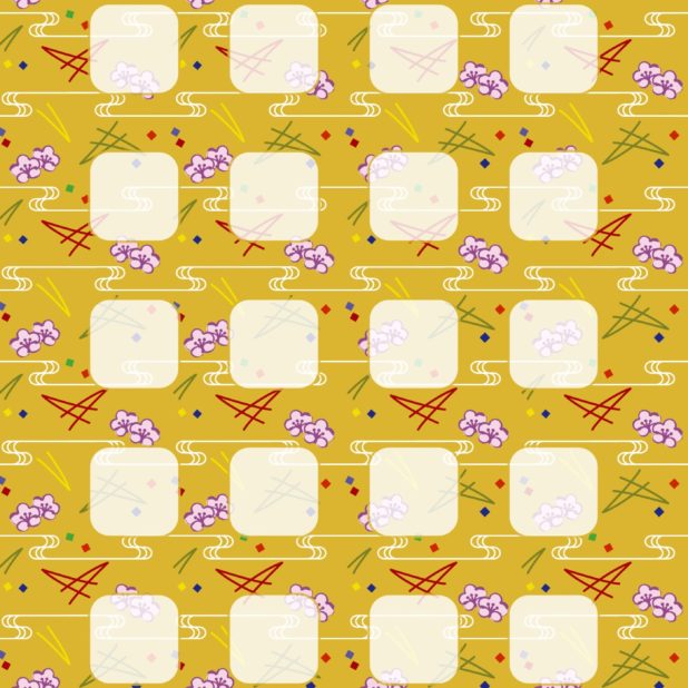 Pattern illustrations Chadana iPhone8Plus Wallpaper