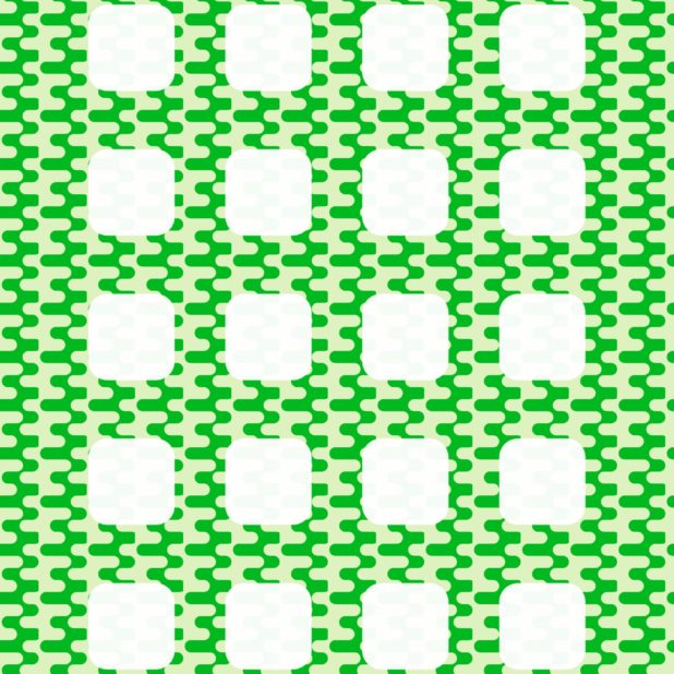 Pattern green shelf iPhone8Plus Wallpaper