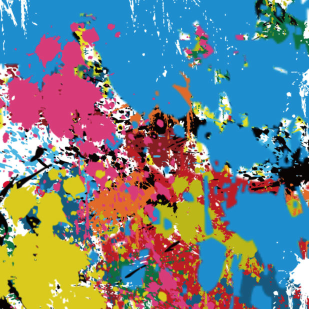 Illustrations colorful iPhone8Plus Wallpaper