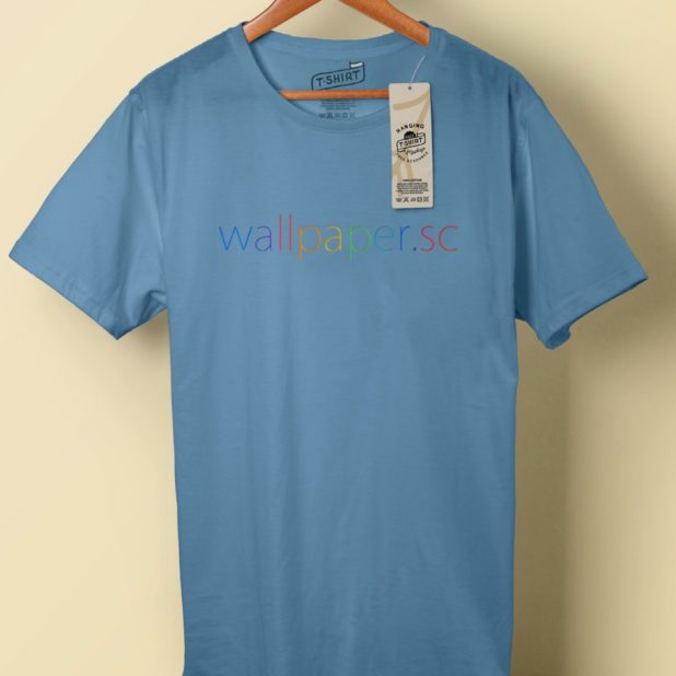 Blue T-shirt iPhone8Plus Wallpaper