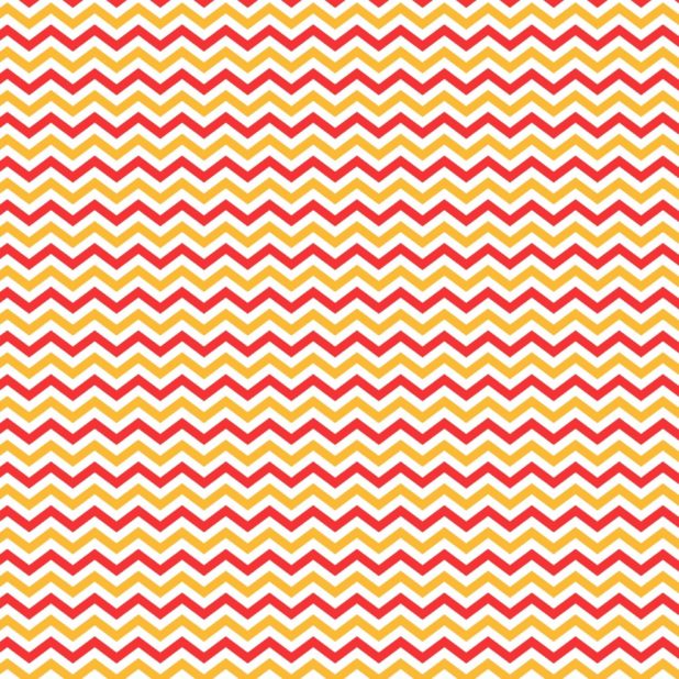 Pattern jagged border red-orange iPhone8Plus Wallpaper