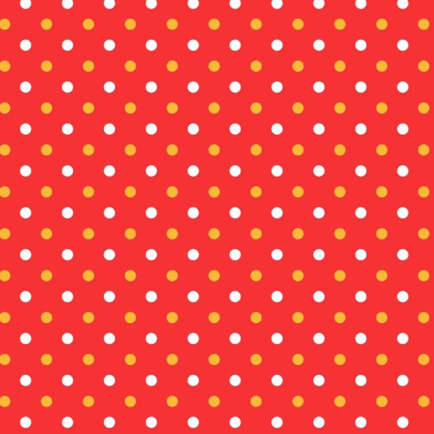 Pattern polka dot red women-friendly iPhone8Plus Wallpaper