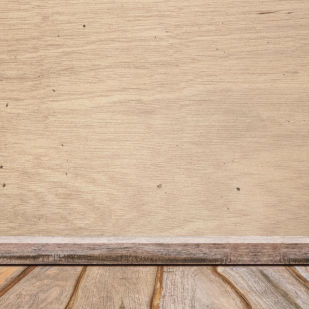 Brown wall floorboards iPhone8Plus Wallpaper