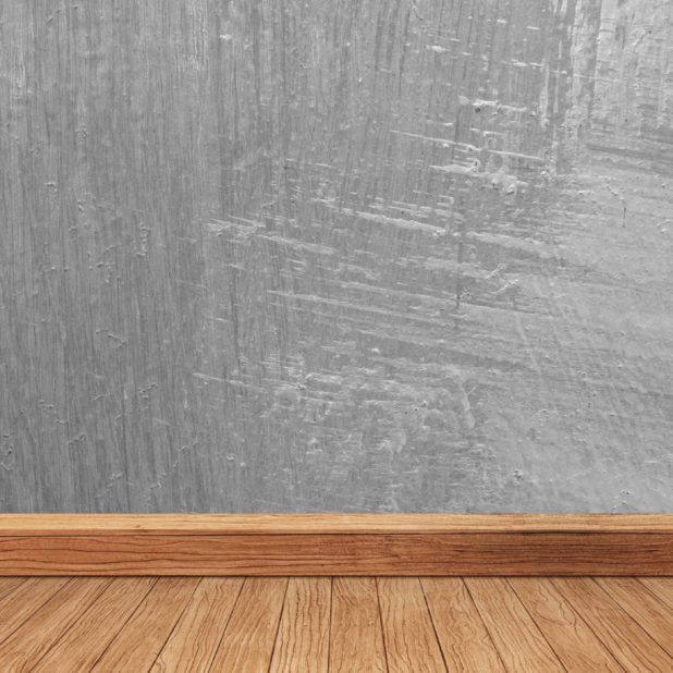 Ash wall floorboards iPhone8Plus Wallpaper
