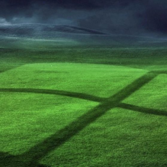 Landscape logo Windows iPhoneX Wallpaper