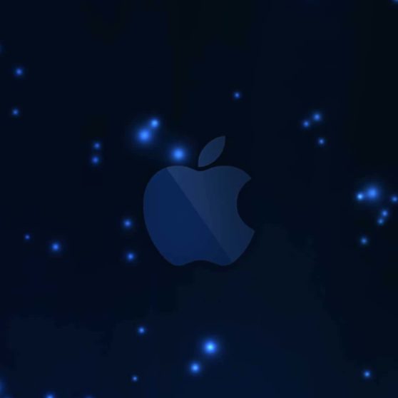 Apple blue iPhoneX Wallpaper