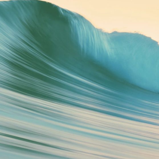 Landscape wave iPhoneX Wallpaper