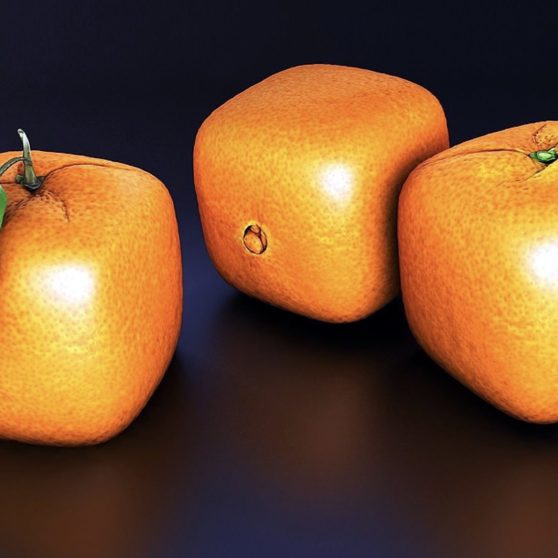 Mandarin fruit iPhoneX Wallpaper