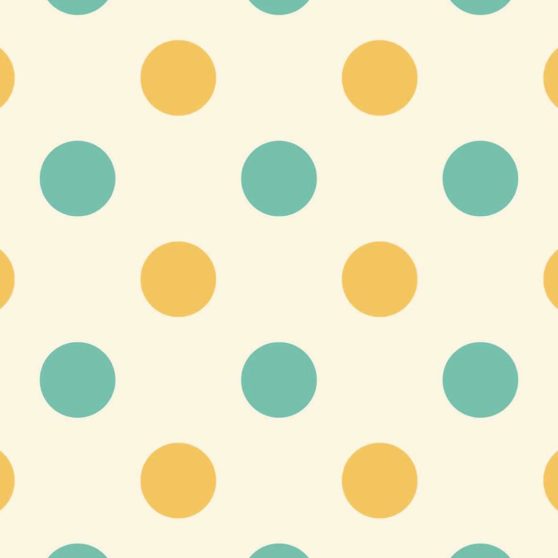 Yellow polka dot green iPhoneX Wallpaper