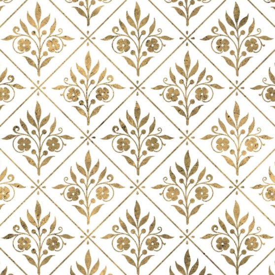 Illustrations pattern gold plant iPhoneX Wallpaper