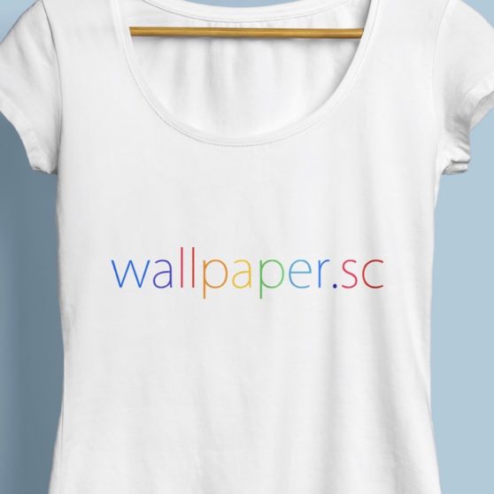 wallpaper.sc T-shirt light blue iPhoneX Wallpaper