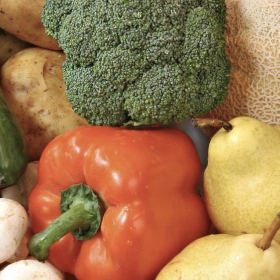Vegetable Food colorful iPhoneX Wallpaper