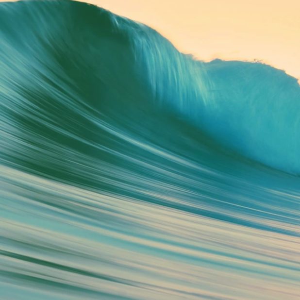 Landscape wave iPhoneXSMax Wallpaper