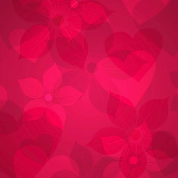 Pattern for women red iPhoneXSMax Wallpaper