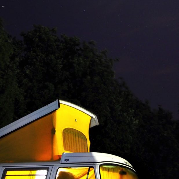 Landscape vehicle car the night sky iPhoneXSMax Wallpaper