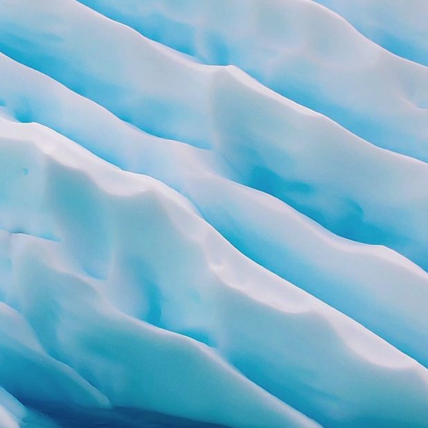 Snowy mountain landscape blue iPhoneXSMax Wallpaper