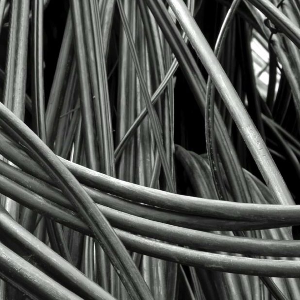 Wire code gray iPhoneXSMax Wallpaper