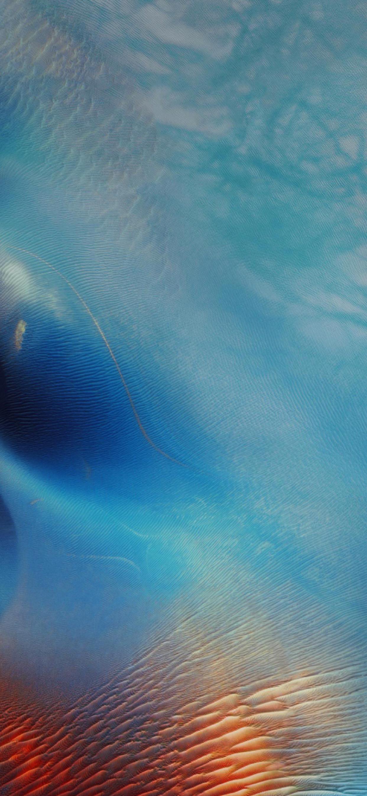 Blue cool iOS9 wallpaper.sc iPhone XS Max