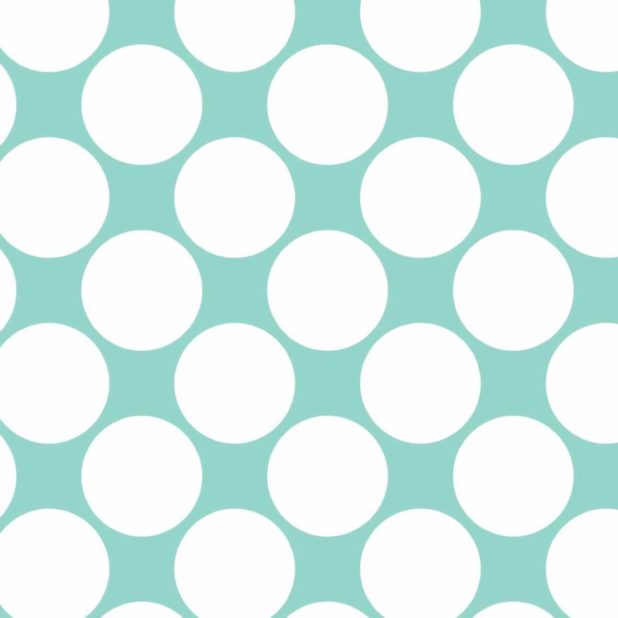 Pattern polka dot iPhoneXSMax Wallpaper