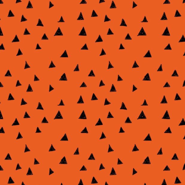 Pattern orange iPhoneXSMax Wallpaper