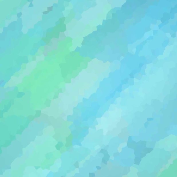 Pattern illustration blue-green iPhoneXSMax Wallpaper