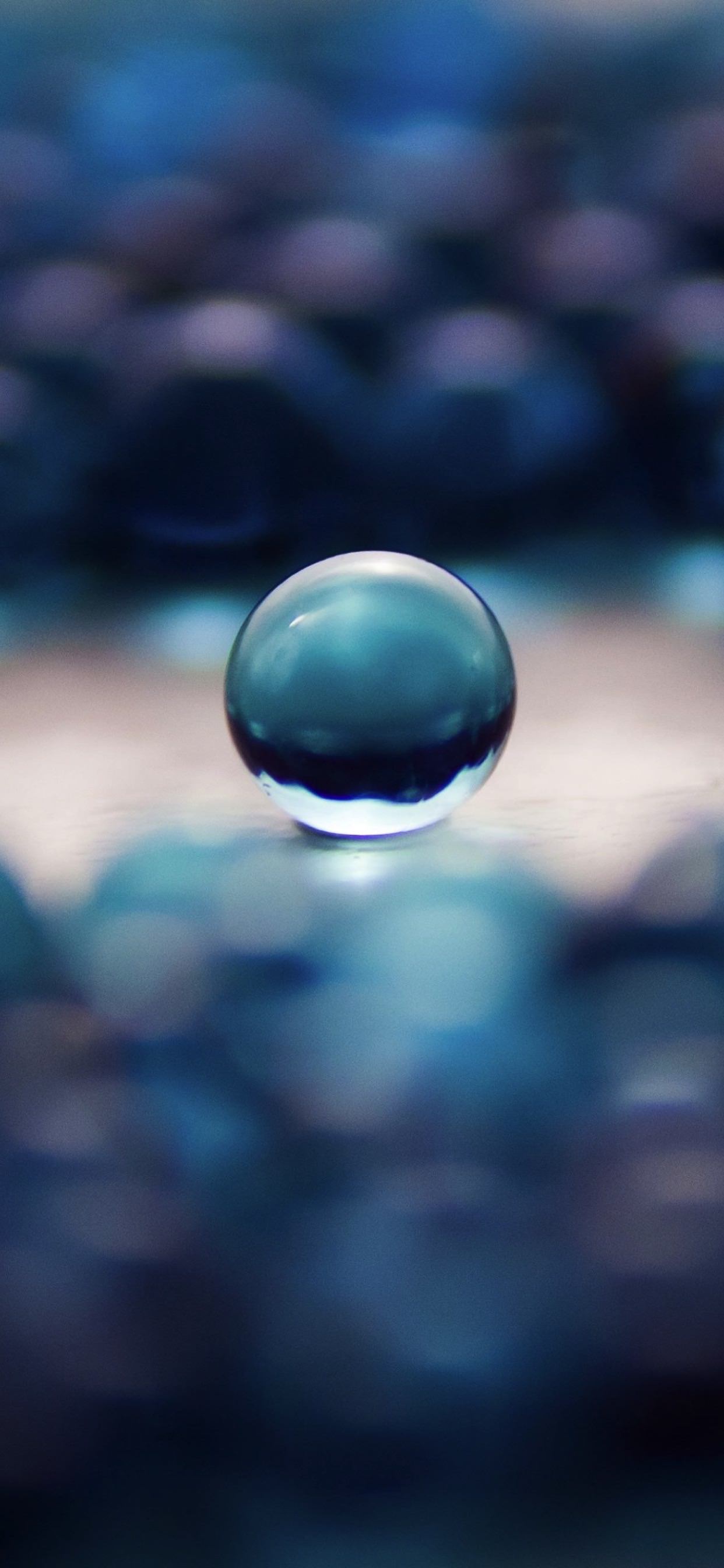 Cool Marbles blue | wallpaper.sc iPhone XS Max