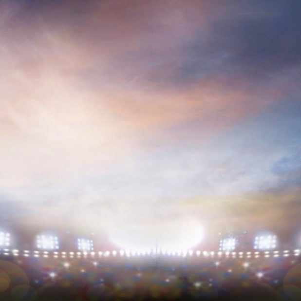 Landscape Stadium green iPhoneXSMax Wallpaper