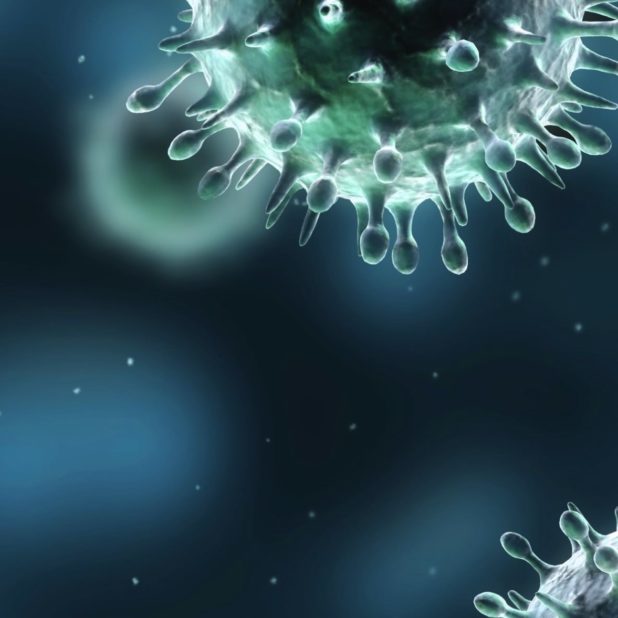 Virus spore iPhoneXSMax Wallpaper