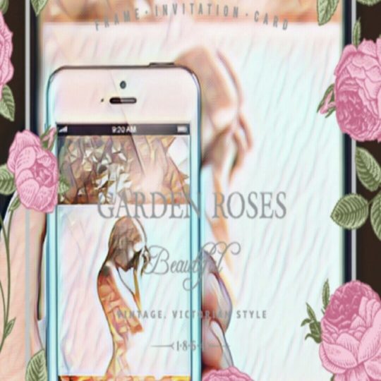 Damas de rosa Fondo de Pantalla SmartPhone para Android