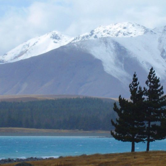 Paisaje nevado de montaña Fondo de Pantalla SmartPhone para Android