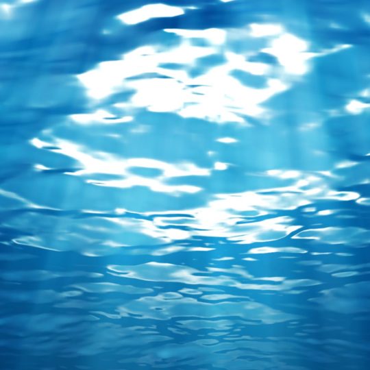 superficie del agua azul natural Fondo de Pantalla SmartPhone para Android