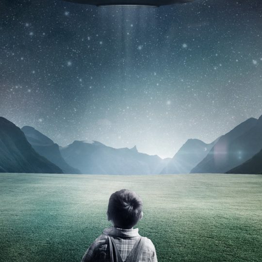 Chara UFO Fondo de Pantalla SmartPhone para Android