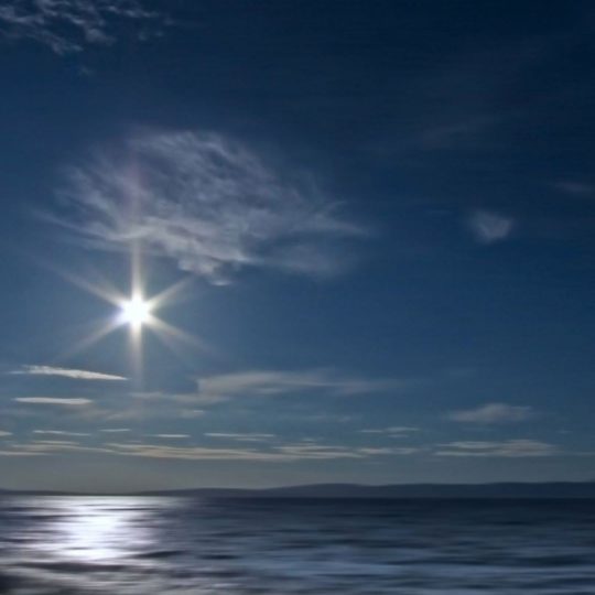 Sun mar azul Fondo de Pantalla SmartPhone para Android