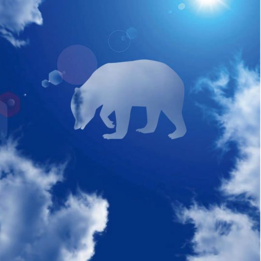 Ilustración paisaje del cielo de los Animal Fondo de Pantalla SmartPhone para Android