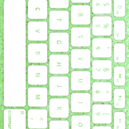 teclado blanco verde Fondo de Pantalla SmartPhone para Android