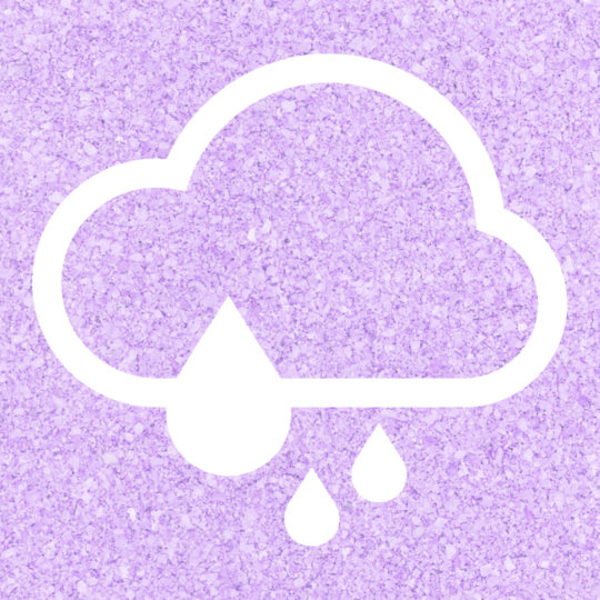 Nublado lluvia púrpura Fondo de Pantalla SmartPhone para Android
