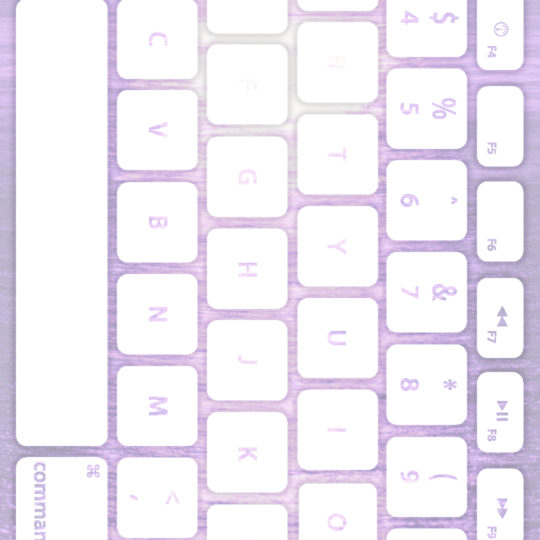 Teclado mar blanco púrpura Fondo de Pantalla SmartPhone para Android