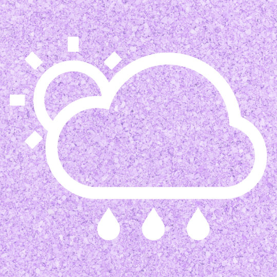 Sun nublado púrpura Fondo de Pantalla SmartPhone para Android