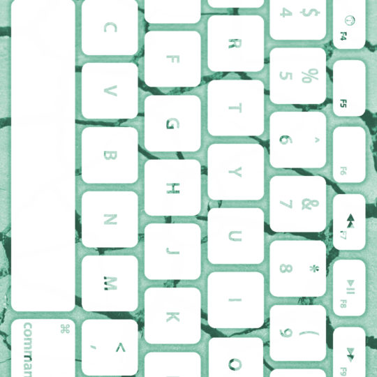 el teclado blanco de tierra azul-verde Fondo de Pantalla SmartPhone para Android