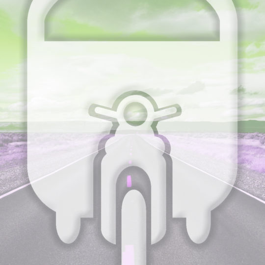 vehículos de carretera paisaje verde amarillo Fondo de Pantalla SmartPhone para Android