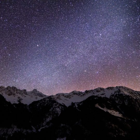 cielo nocturno paisaje Fondo de Pantalla SmartPhone para Android