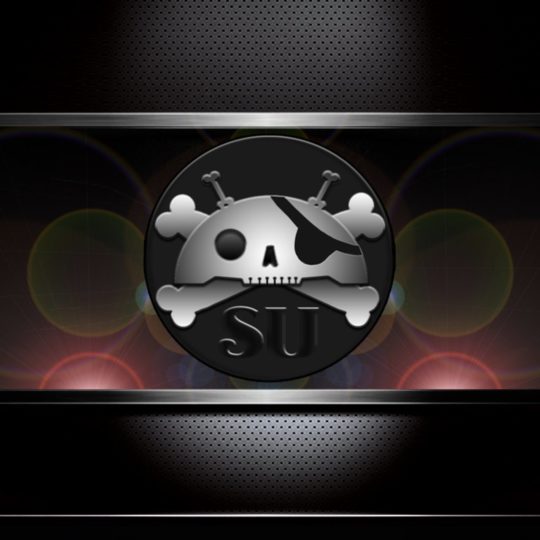 Android logo negro Fondo de Pantalla SmartPhone para Android