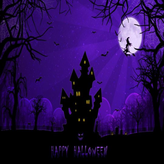 púrpura de Halloween Fondo de Pantalla SmartPhone para Android