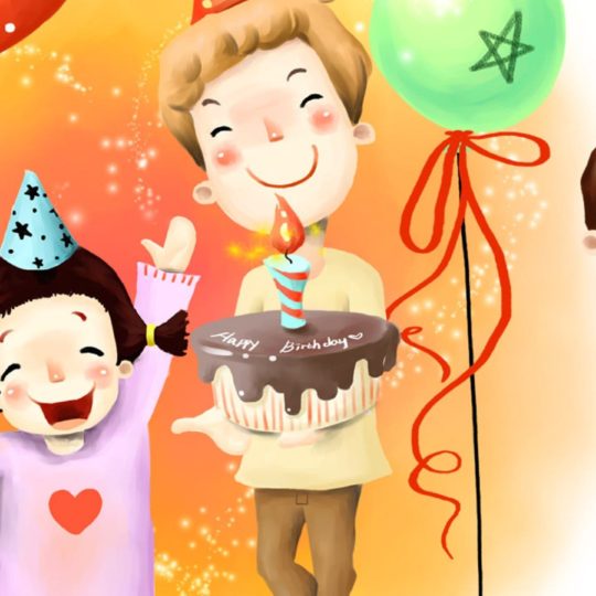 cumpleaños carácter Fondo de Pantalla SmartPhone para Android