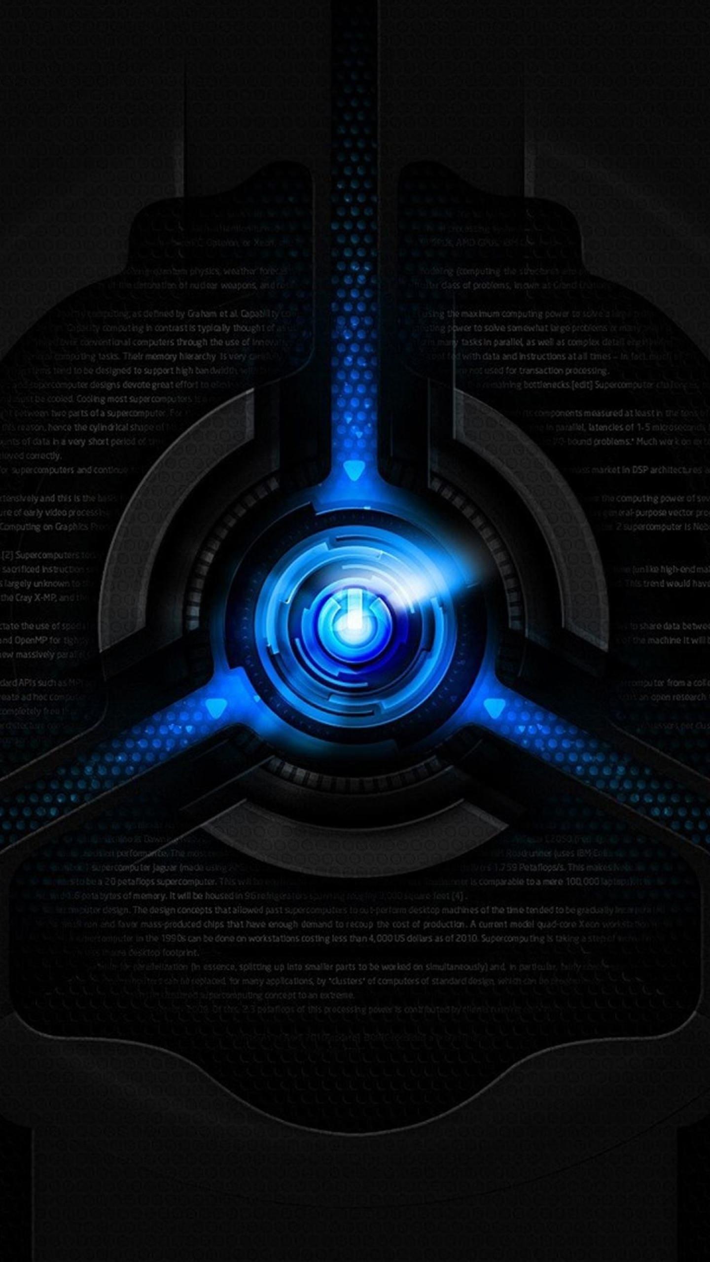 Cool Blue Negro Wallpaper Sc Android