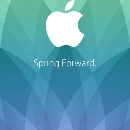 Manzana eventos logotipo de primavera pátina púrpura resorte hacia delante. Fondo de Pantalla SmartPhone para Android