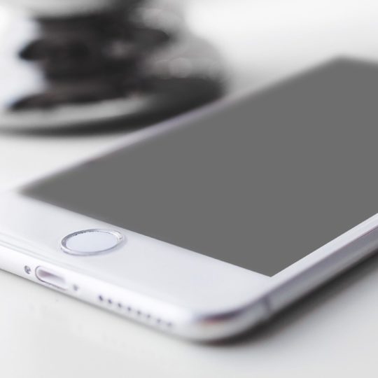 blanco iPhone6 ​​Interior Fondo de Pantalla SmartPhone para Android