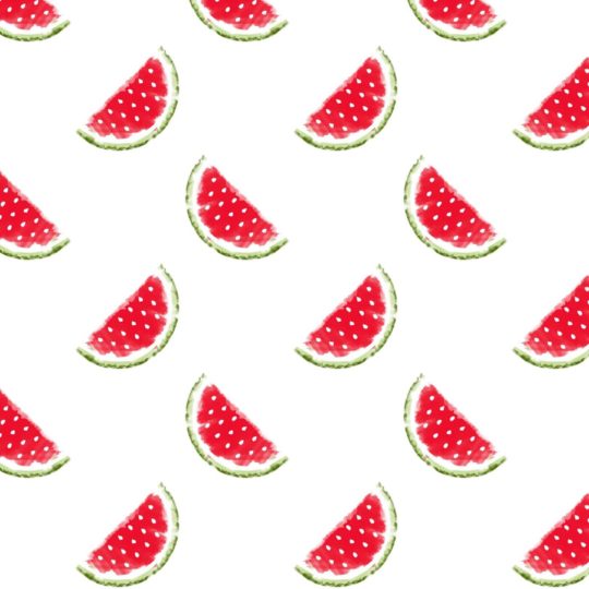 Ilustración del modelo de la fruta de la sandía favorable a las mujeres de color rojo Fondo de Pantalla SmartPhone para Android